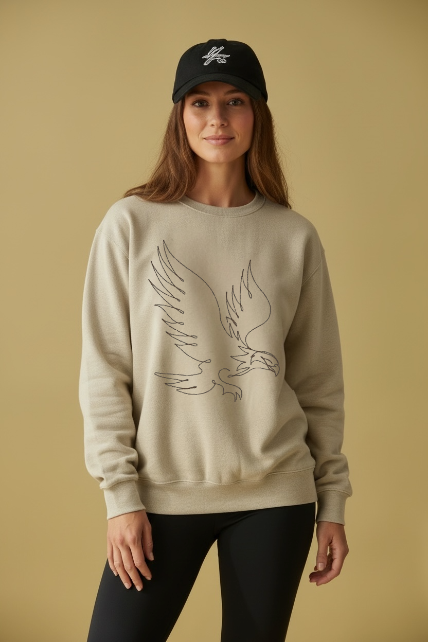 SUDADERA IRIS SAND