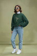 SUDADERA BIRDIE GREEN