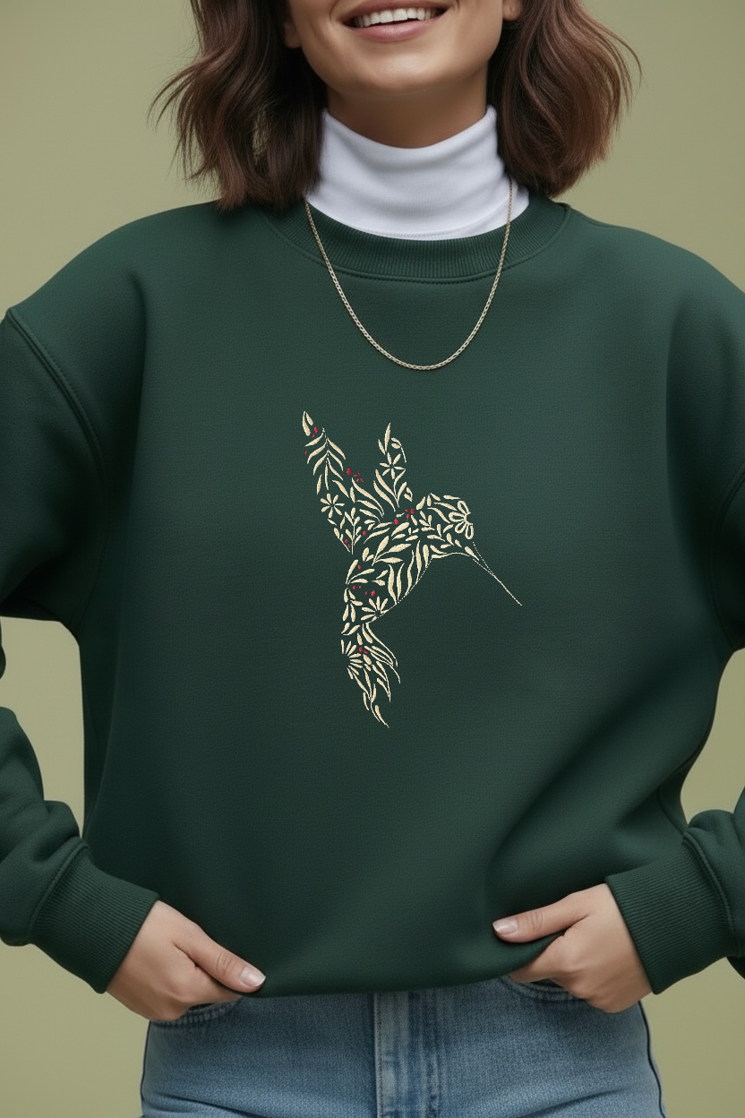 SUDADERA BIRDIE GREEN